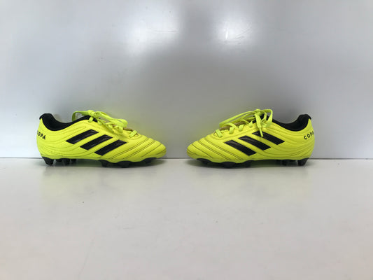 Soccer Shoes Cleats Child Size 1.5 Adidas Copa Lime Black Like New