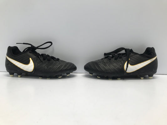 Soccer Shoes Cleats Child Size 12.5 Nike Black Gold