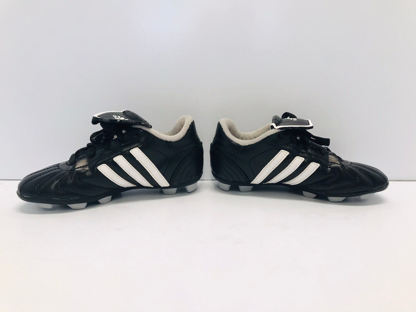 Soccer Shoes Cleats Child Size 12 Adidas Black Grey New