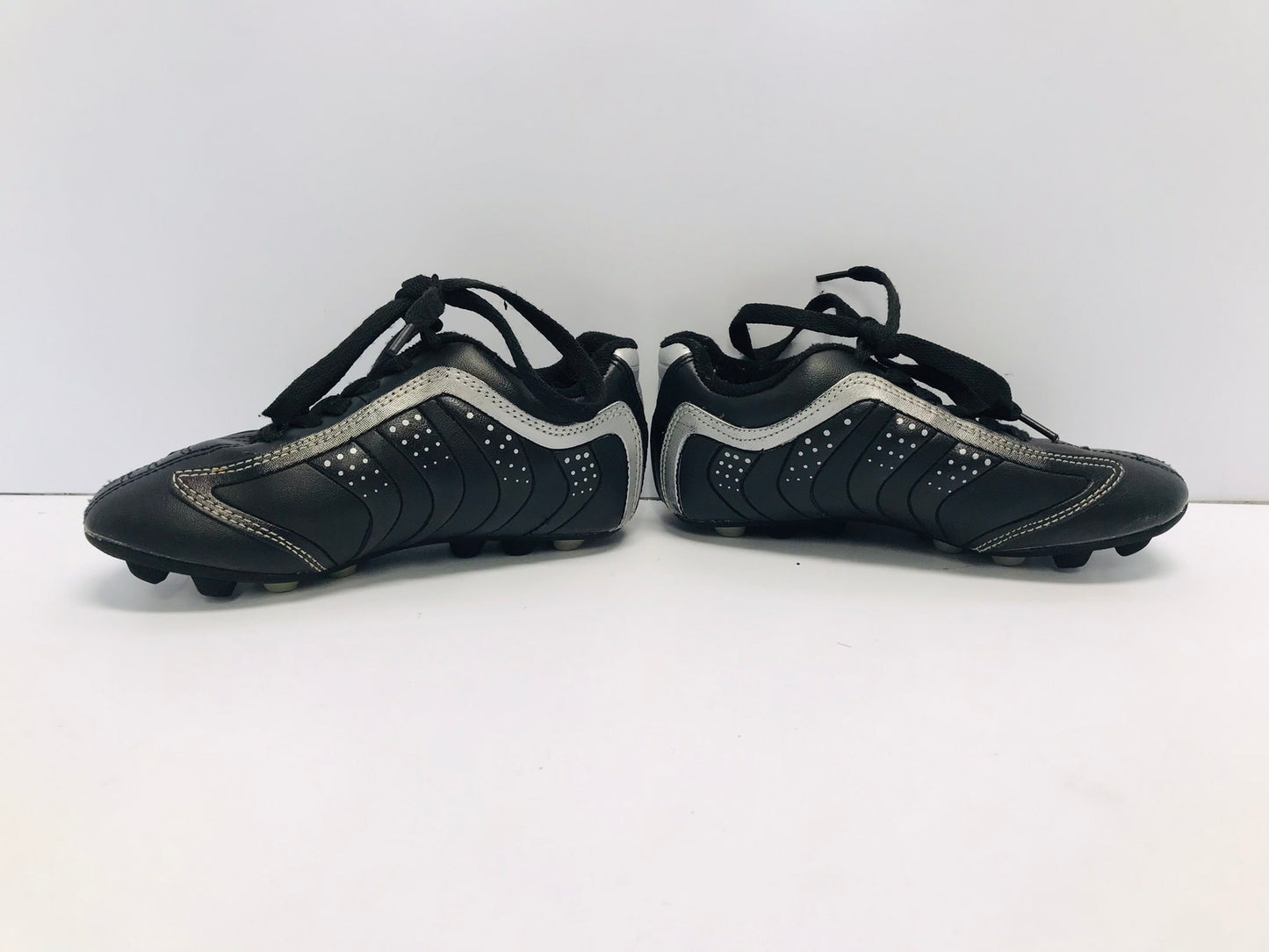 Soccer Shoes Cleats Child Size 12 Athletic Black