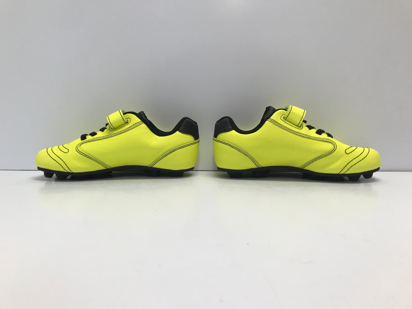 Soccer Shoes Cleats Child Size 12 Athletic Lime Black Excellent