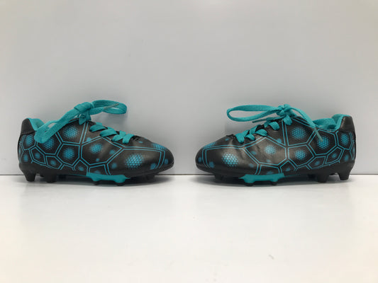 Soccer Shoes Cleats Child Size 13 Blue Black Excellent
