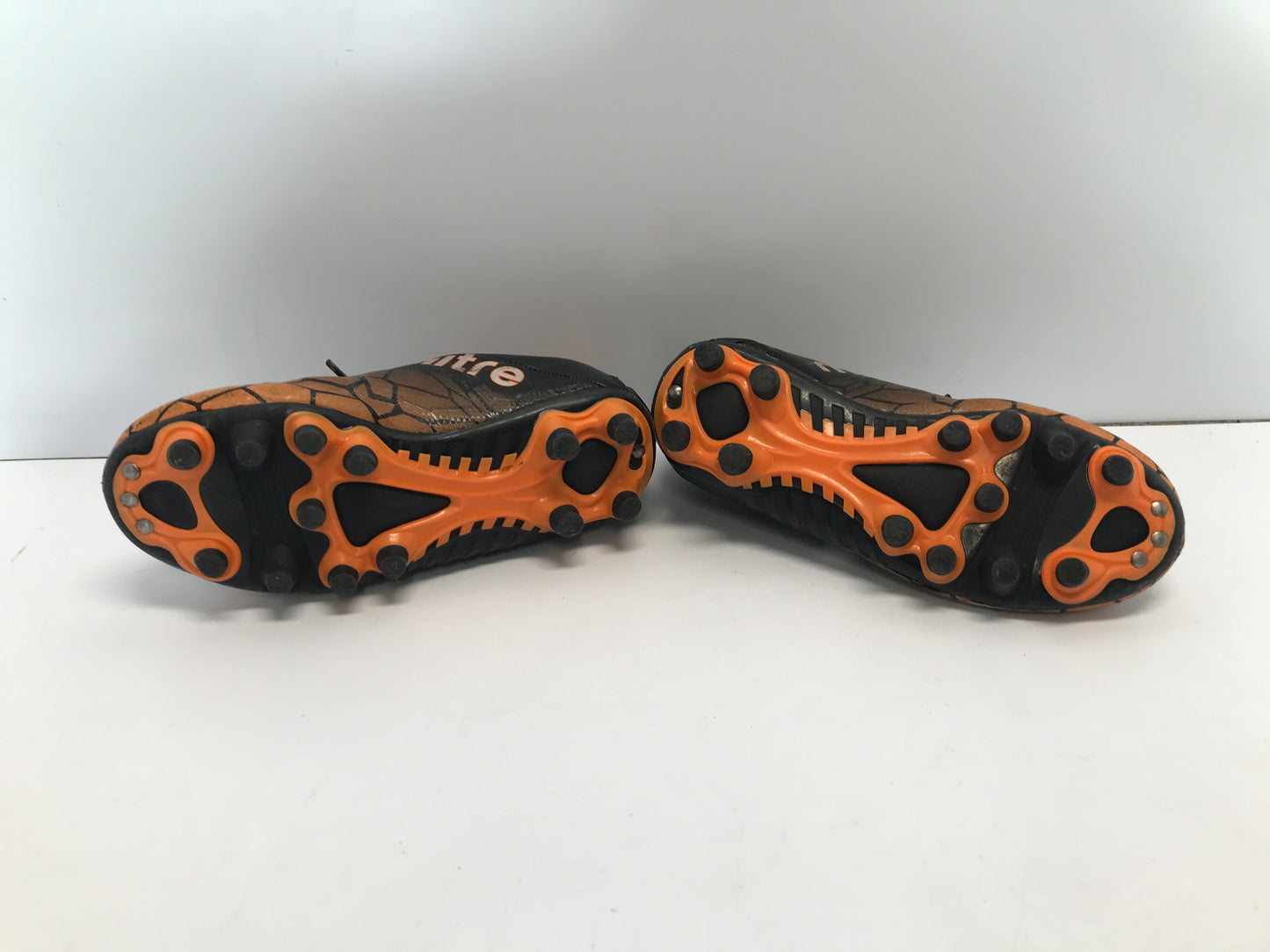 Soccer Shoes Cleats Child Size 13 Mitre Black Pumpkin Like New