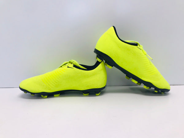 Soccer Shoes Cleats Child Size 1 Nike Lime Black  Excellent