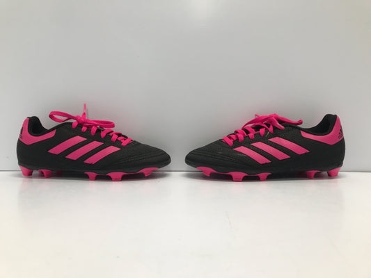 Soccer Shoes Cleats Child Size 2.5 Adidas Black Pink Like New