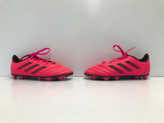 Soccer Shoes Cleats Child Size 2.5 Adidas Fushia Pink Black Excellent