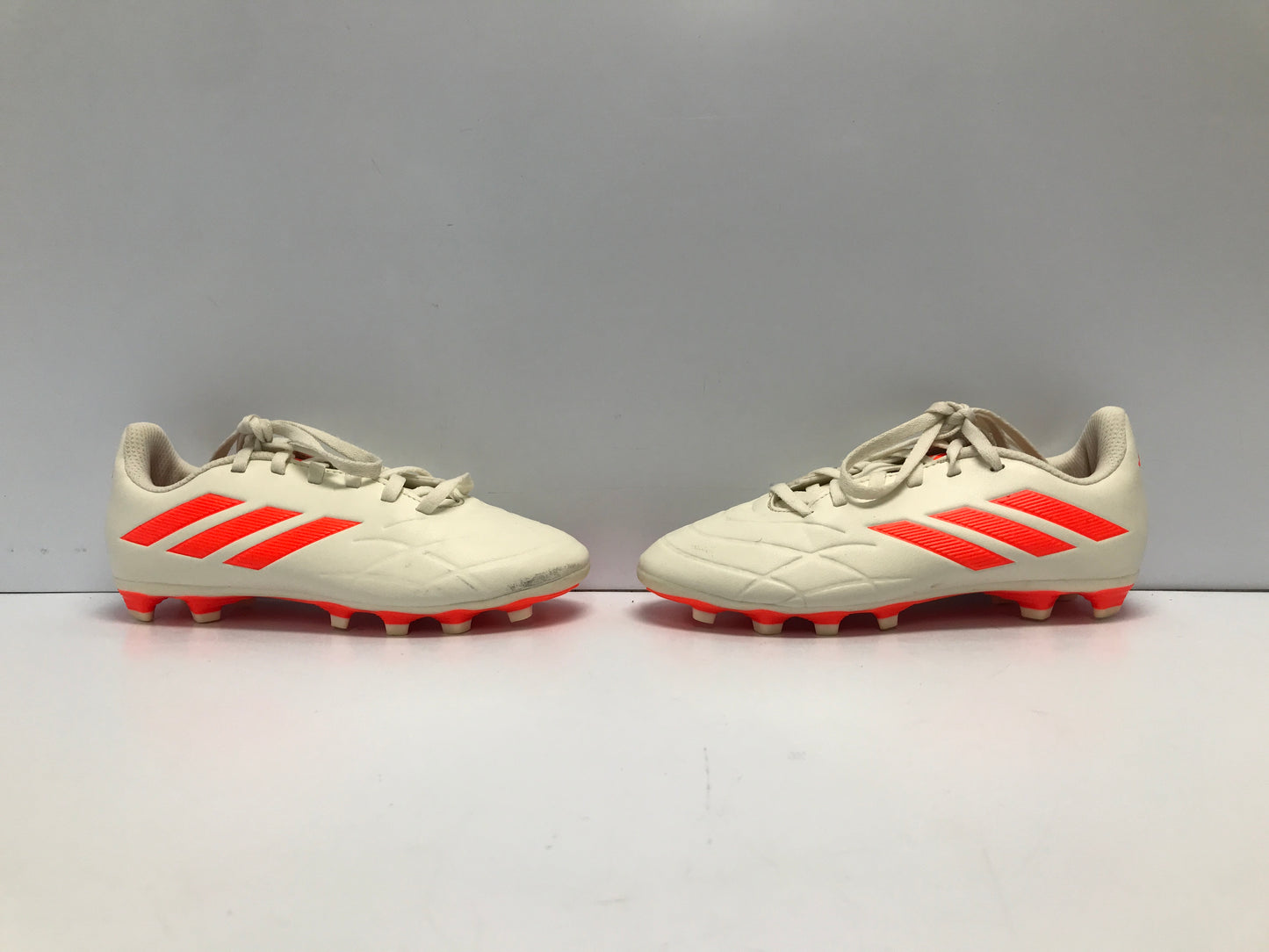 Soccer Shoes Cleats Child Size 2 Adidas Copa White Tangerine Like New