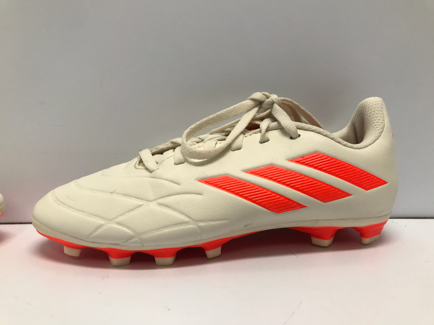 Soccer Shoes Cleats Child Size 2 Adidas Copa White Tangerine Like New
