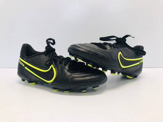 Soccer Shoes Cleats Child Size 3.5 Black Yellow Outstanding Quality Like New