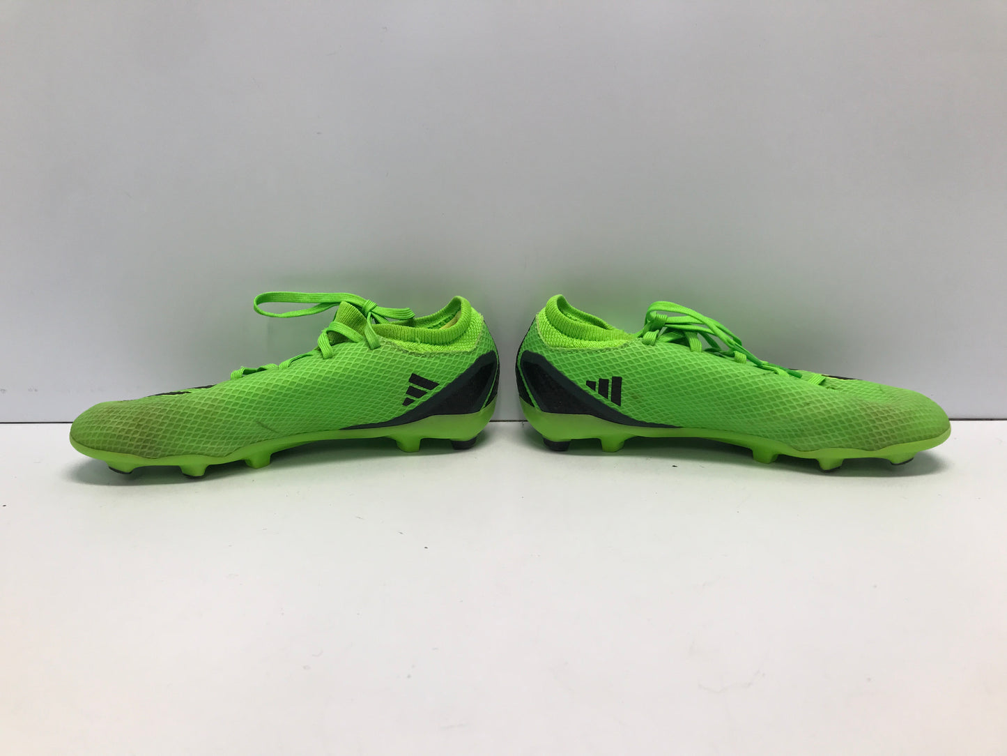 Soccer Shoes Cleats Child Size 3.5 Lime Black Slipper Foot Minor Marks