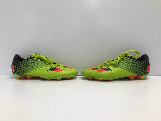 Soccer Shoes Cleats Child Size 5 Adidas Lime Green Orange
