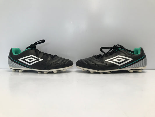 Soccer Shoes Cleats Child Size 5 Umbro Youth  Black Teal Like New