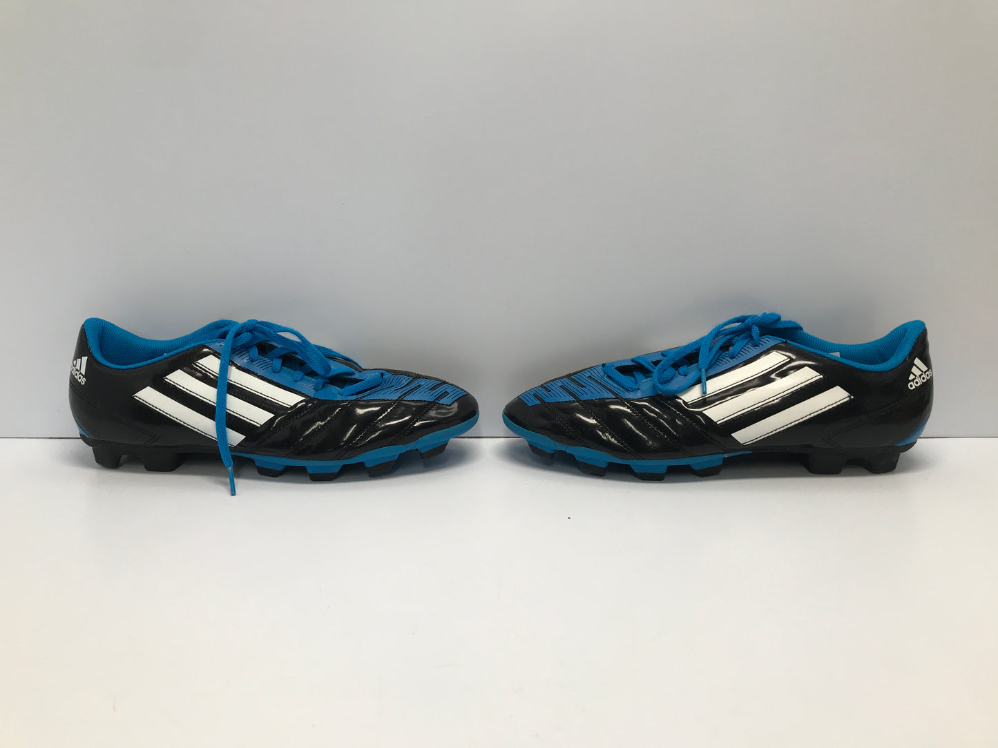 Soccer Shoes Cleats Men's Size 10 Adidas Blue Black Like New