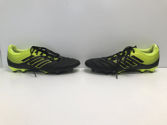 Soccer Shoes Cleats Men's Size 10 Adidas Copa Black Lime Excellent