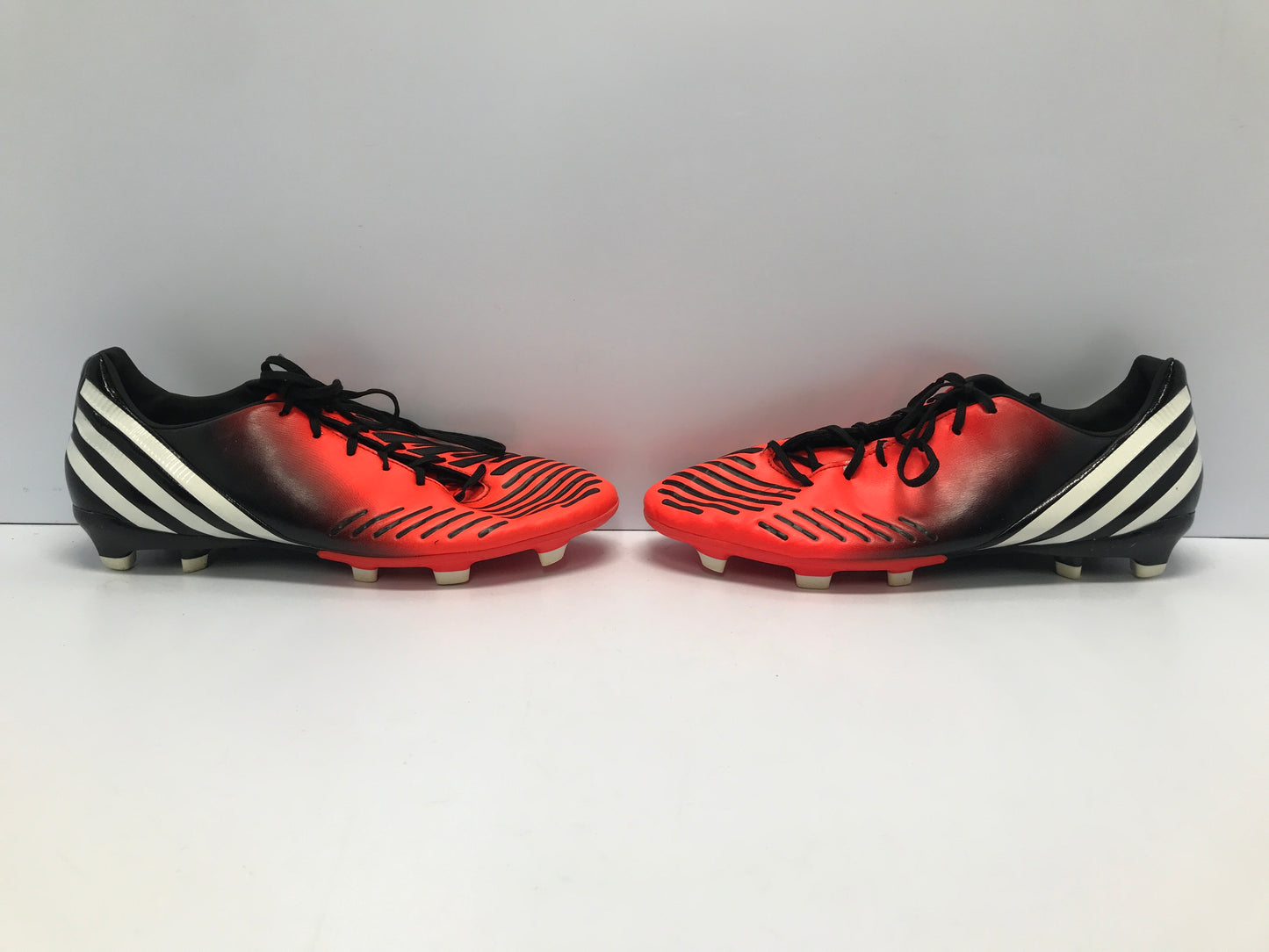 Soccer Shoes Cleats Men's Size 11.5 Adidas Absolado Tangerine Black Excellent
