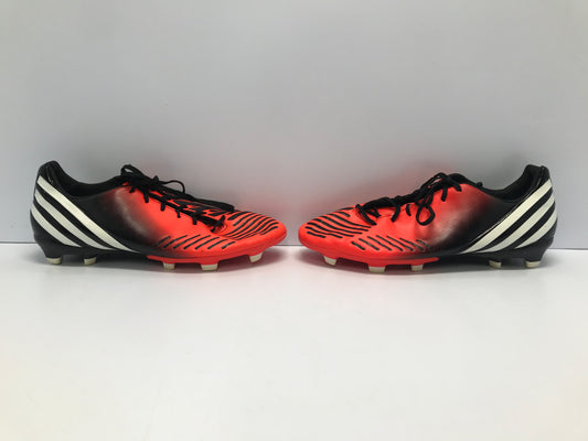 Soccer Shoes Cleats Men's Size 11.5 Adidas Absolado Tangerine Black Excellent
