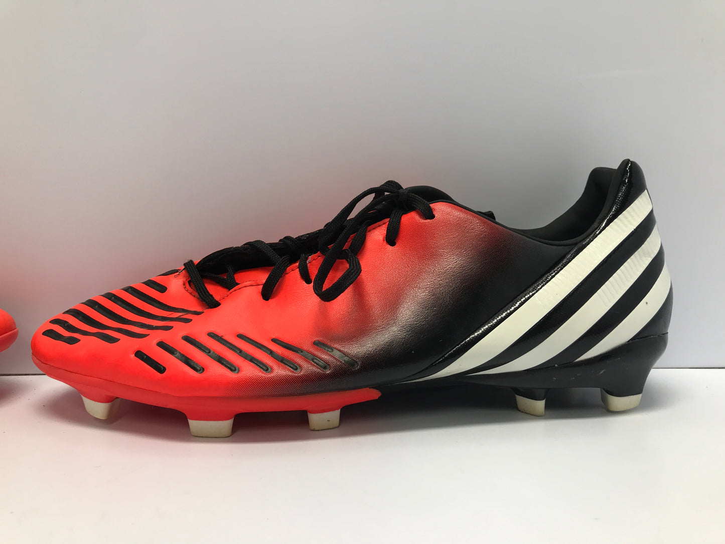 Soccer Shoes Cleats Men's Size 11.5 Adidas Absolado Tangerine Black Excellent