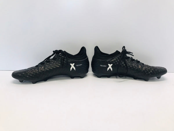 Soccer Shoes Cleats Men's Size 11 Adidas x Techfit  Black Slipper Foot