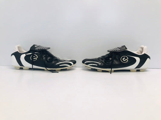 Soccer Shoes Cleats Men's Size 12 Eletto Black Whit