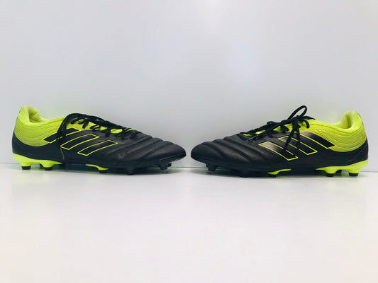 Soccer Shoes Cleats Men's Size 13 Adidas Copa Black Lime Leather Like New