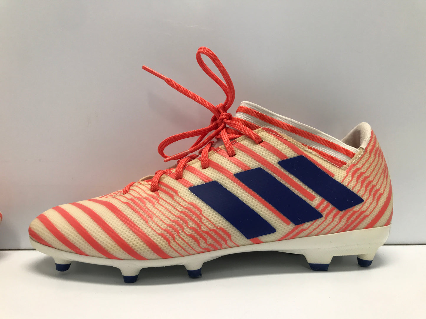 Soccer Shoes Cleats Men's Size 5 Youth Adidas Nemeziz Pink Creme Soda Like New
