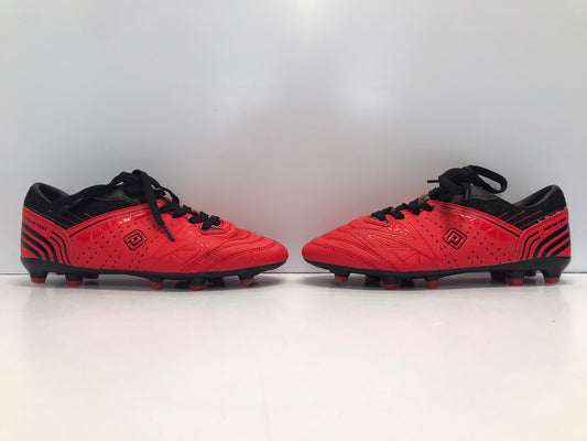 Soccer Shoes Cleats Men's Size 6.5 Red Black Like New