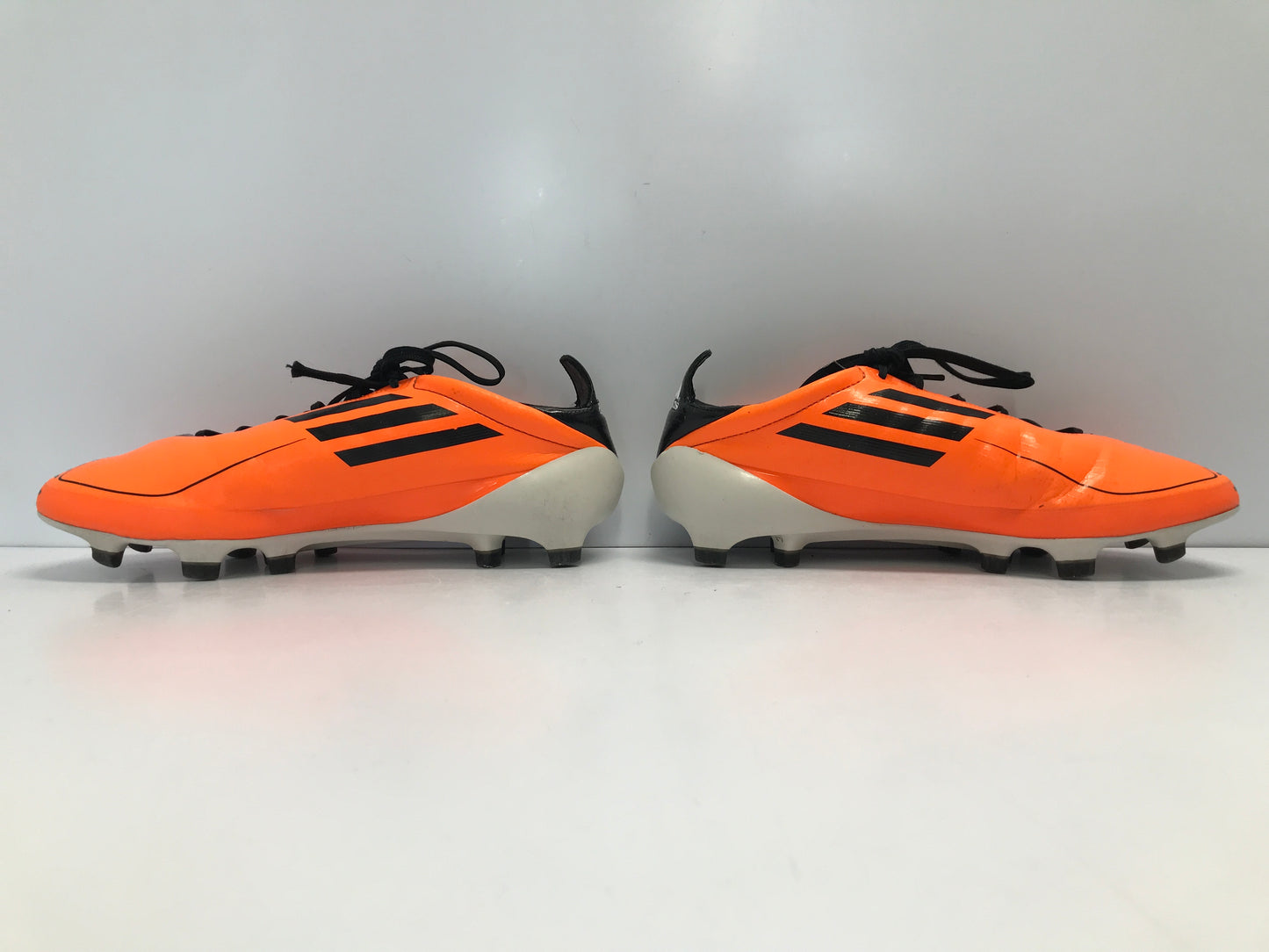 Soccer Shoes Cleats Men's Size 6 Adidas Black Tangerine Excellent