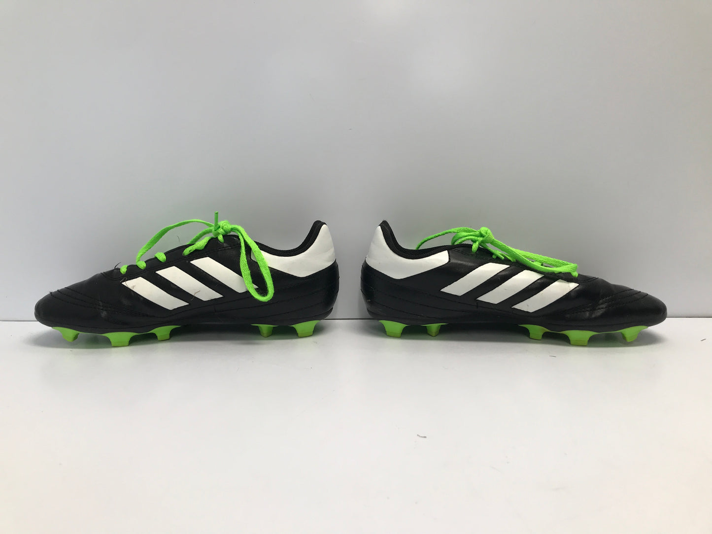 Soccer Shoes Cleats Men's Size 6 Adidas Black White Lime