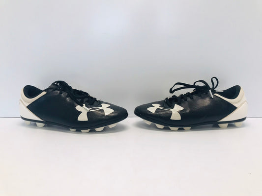 Soccer Shoes Cleats Men's Size 6 Under Armour  Black White