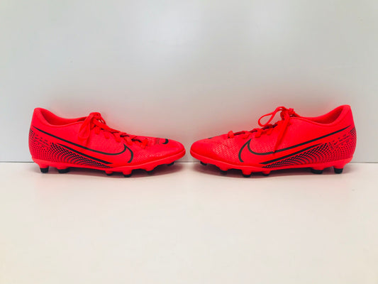 Soccer Shoes Cleats Men's Size 7.5 Nike Mercurial  Tangerine Black Excellent