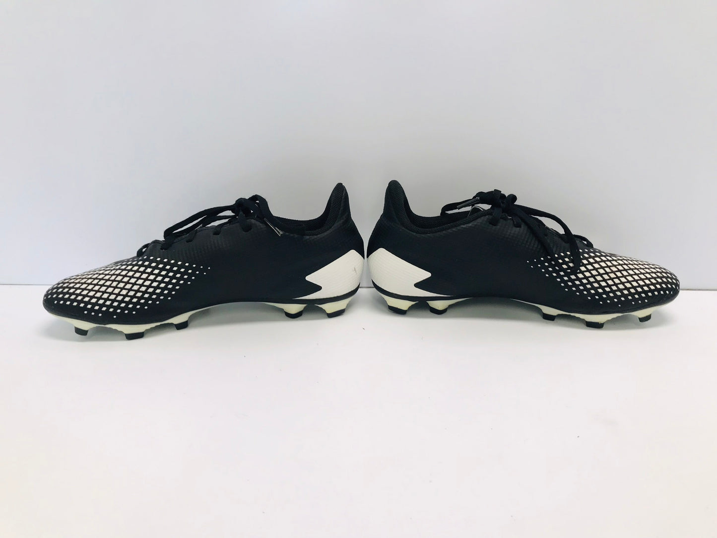Soccer Shoes Cleats Men's Size 7 Adidas Preditor Black White New Demo Model