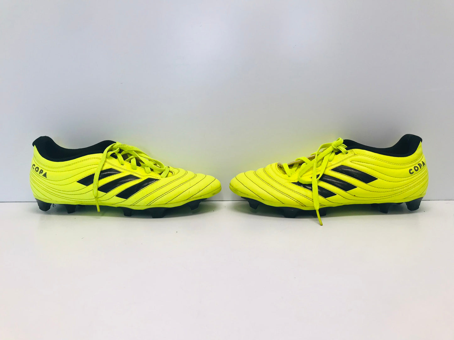 Soccer Shoes Cleats Men's Size Adidas Copa Black Lime