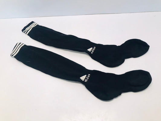Soccer Socks Men's Size 9-12 Adidas Black White