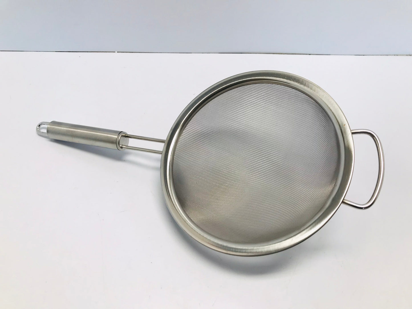Stainless Strainer Large 8 Inch Excellent