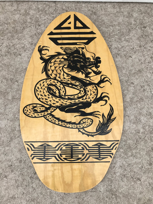 Surf skimboard 35x20” skim board boogie board swim wood excellent