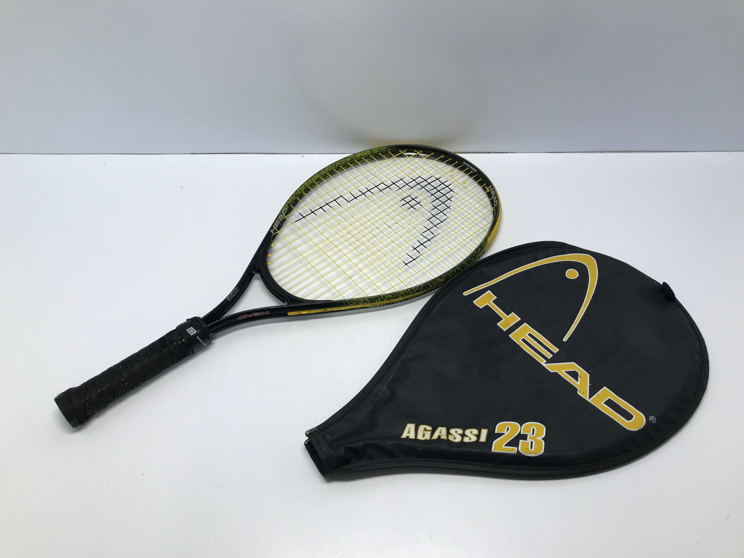 Tennis Racquet Head Agassi 23 Limited Edition With Bag Cover 3 - 7.8 Excellent