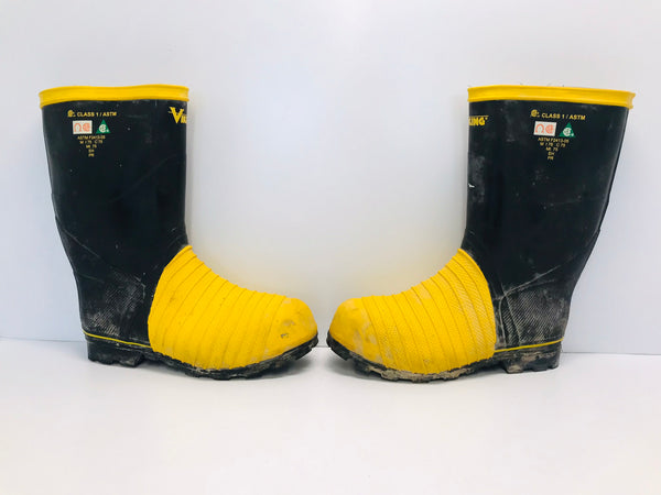 Viking Miner 49er Men's Size 11 Metatarsal Steel Toe Rubber Cement Work Boots Class 1