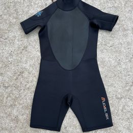 Wetsuit Child Size 12 Level Six Black 2-3 mm Surf Ski Kayak Paddleboard Water Ski Like New