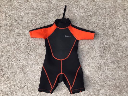Wetsuit Child Size 3-4 MTN Warehouse Black Blue 2 mm Neoprene Like New