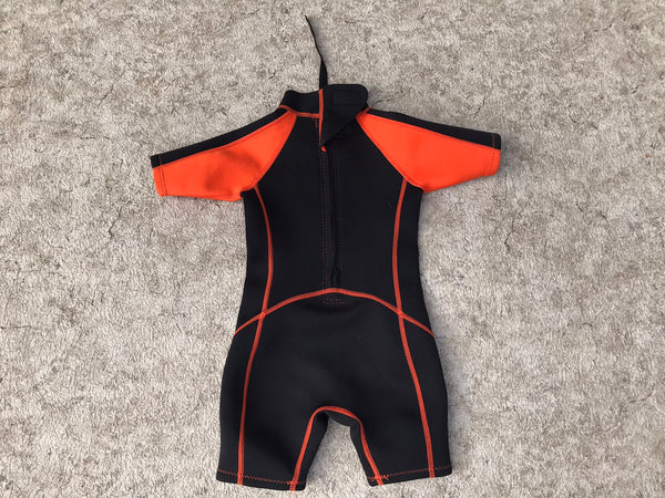 Wetsuit Child Size 3-4 MTN Warehouse Black Blue 2 mm Neoprene Like New