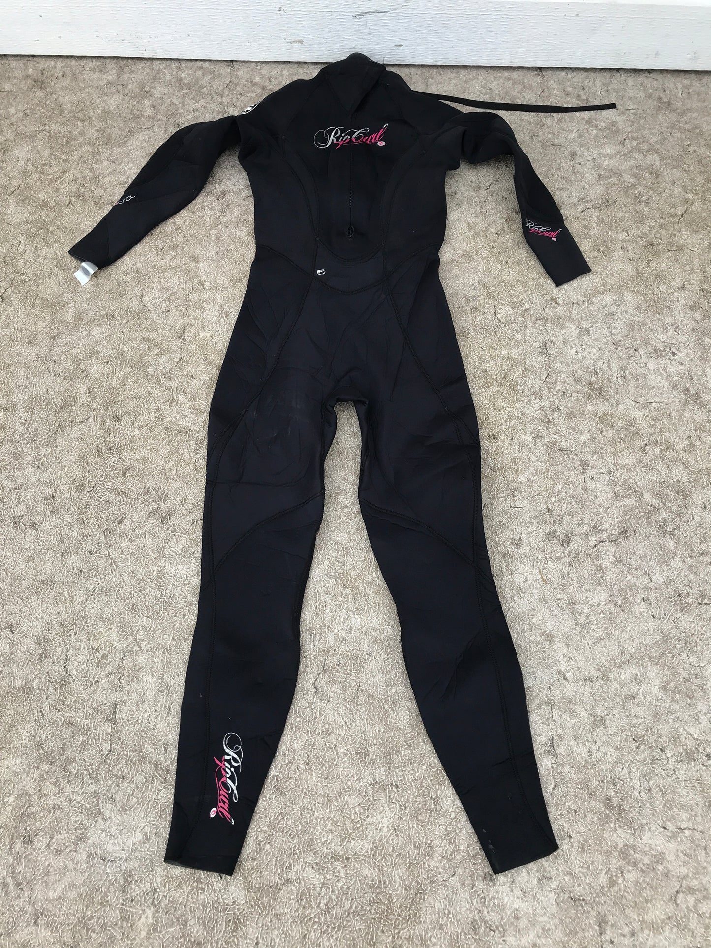 Wetsuit Full Women's Ladies Size 10 Ripcurl Dawn Patrol 3-2 mm Sealed Seams Thermal Linining Epic Stretch Like New