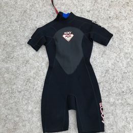 Wetsuit Ladies Size 10 Roxy 2-3 mm Black Red Excellent