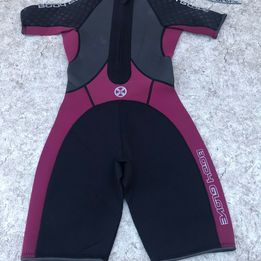 Wetsuit Ladies Size 9-10 Gody Glove Black Raspberrry 2-3 mm Like New