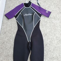 Wetsuit Ladies Size 9-10 Jobe Purple Black 2-3 mm Excellent