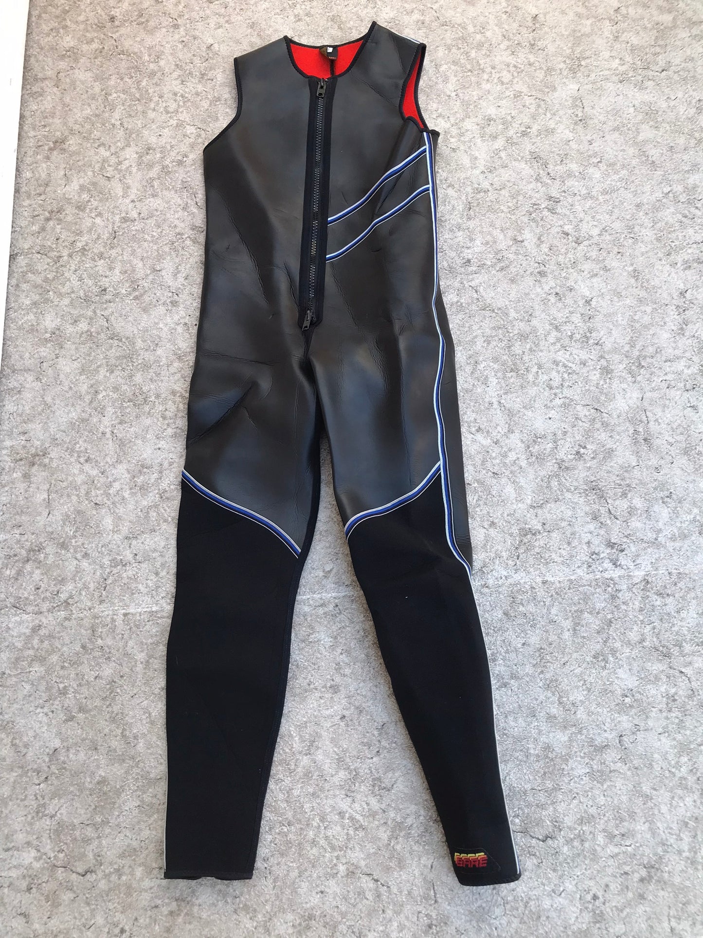 Wetsuit Men's Size M-L Full John 2pc With Jacket 4-5 mm Rubber Neopreme Surf Water Ski Kayak Paddleboard Canoe Sail Excellent
