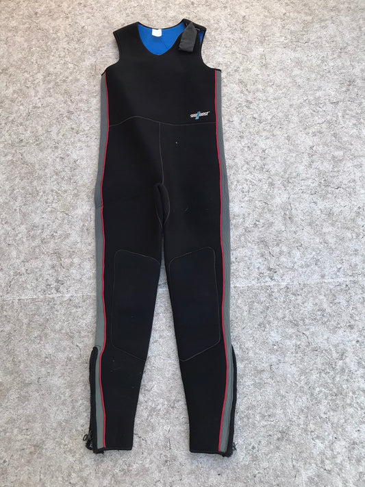 Wetsuit Men's Size Medium Full John Sea Quest Black 4-5 mm  Surf Water Ski Kayak Paddleboard Canoe Sail