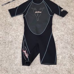 Wetsuit Men's Size Medium Jobe Sports Black Grey 2-3 mm Neoprene Surf, Kayak, Paddleboard, Snorkel