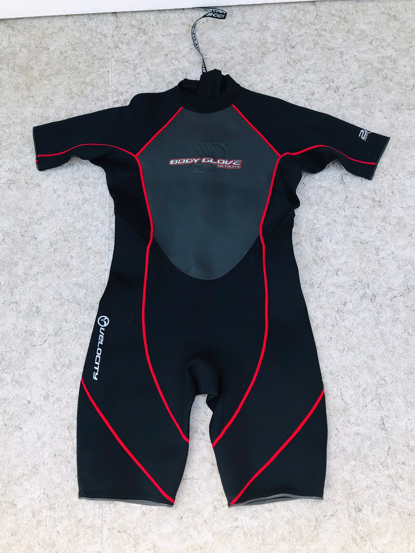 Wetsuit Men's Size XX Large Body Glove 2-3mm Neoprene Black Red New Demo Model