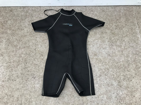Wetsuit Men's Size XX Large Tribord 2-3 mm Black Grey Outstanding Quality