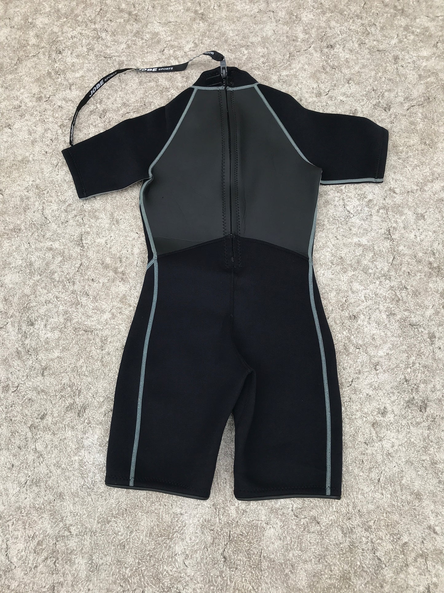 Wetsuit child size 14 youth jobe 2-3 mm black grey